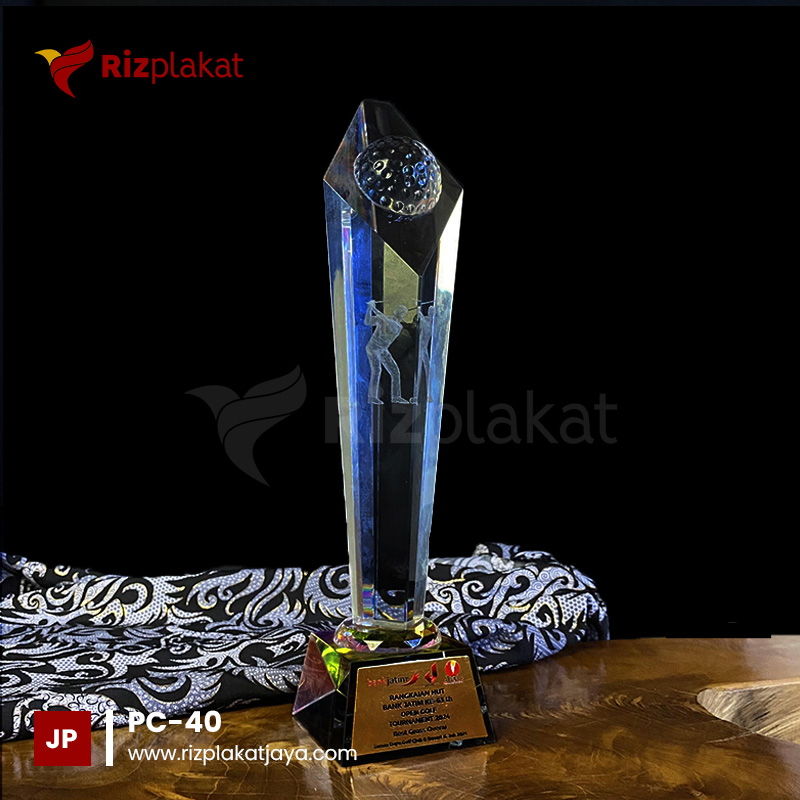 Plakat Kristal Bank Jatim