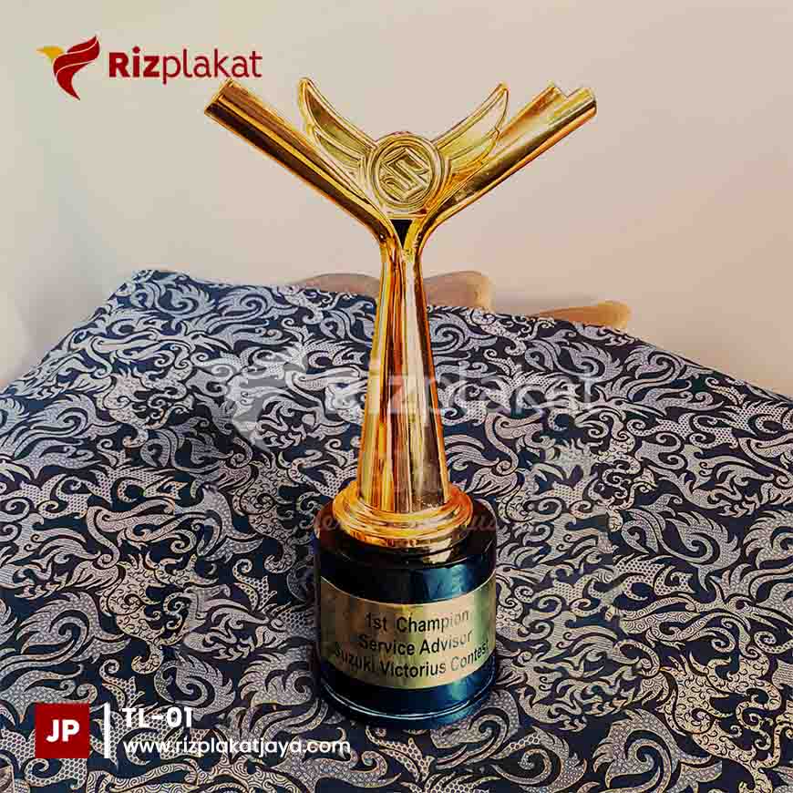 Plakat Logam Champion