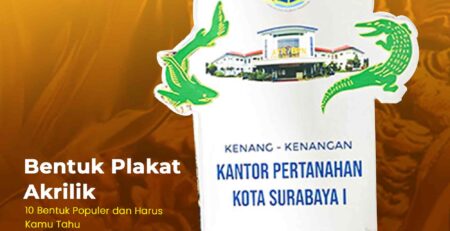 bentuk plakat akrilik